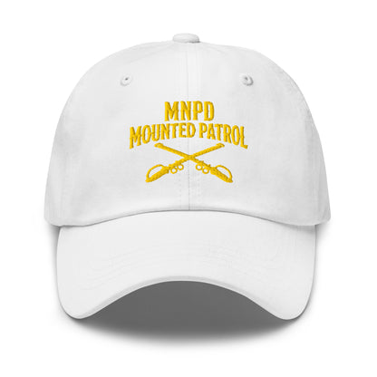 Dad Hat | Metro Nashville Police Department Horse Mounted Patrol | Sabres MNPD Logo