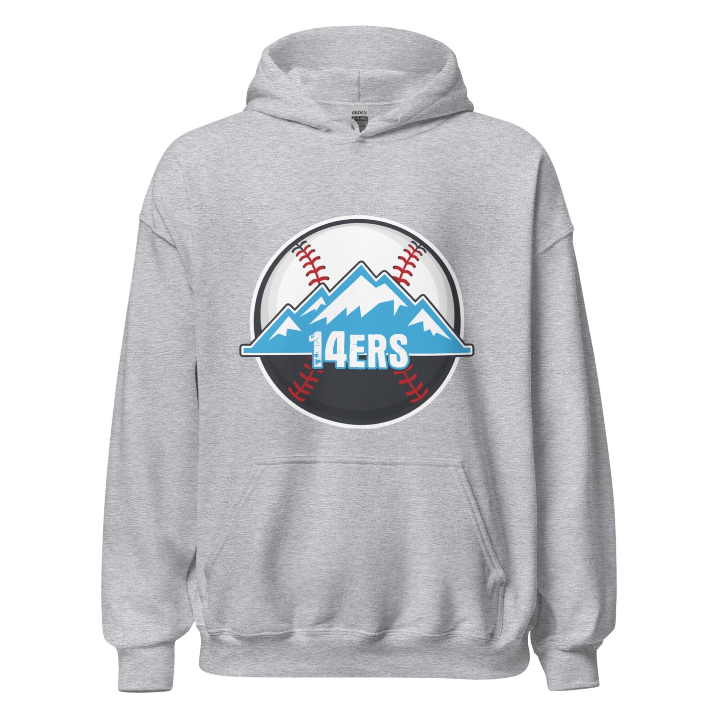 Classic | Hoodie | 14ers Baseball | Athletics Logo