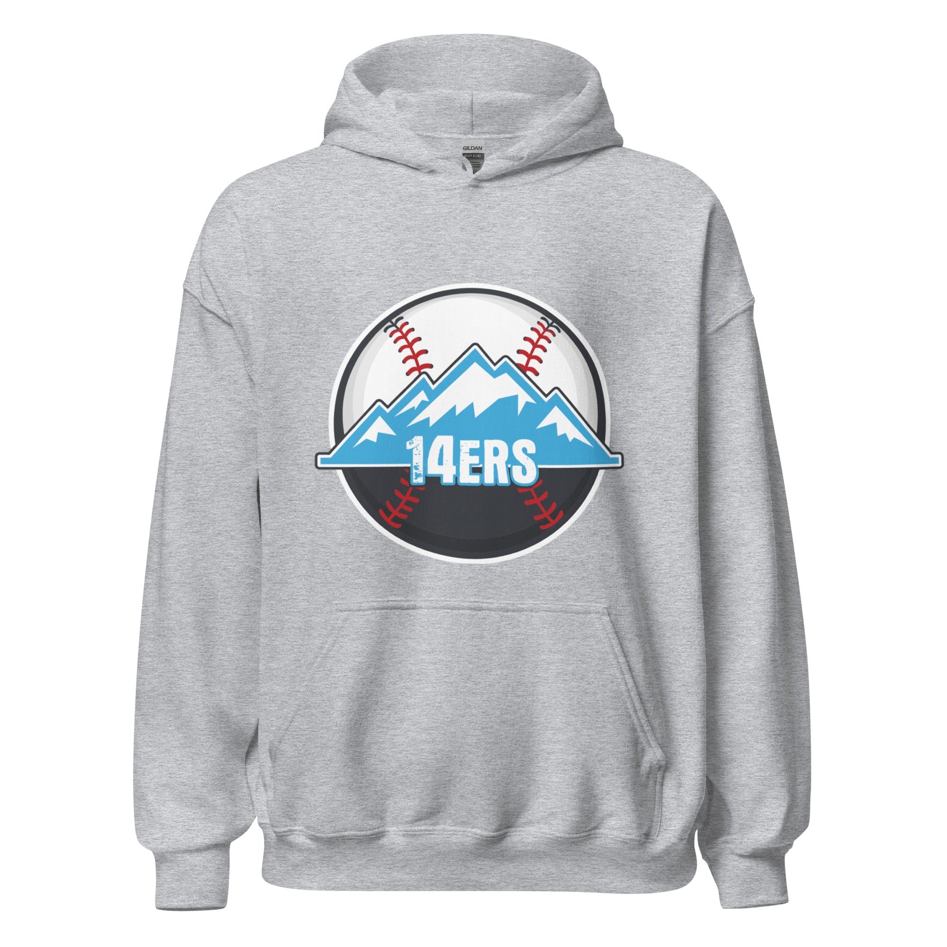 Classic | Hoodie | 14ers Baseball | Athletics Logo