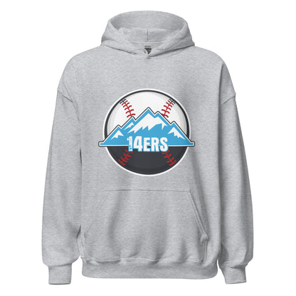Classic | Hoodie | 14ers Baseball | Athletics Logo