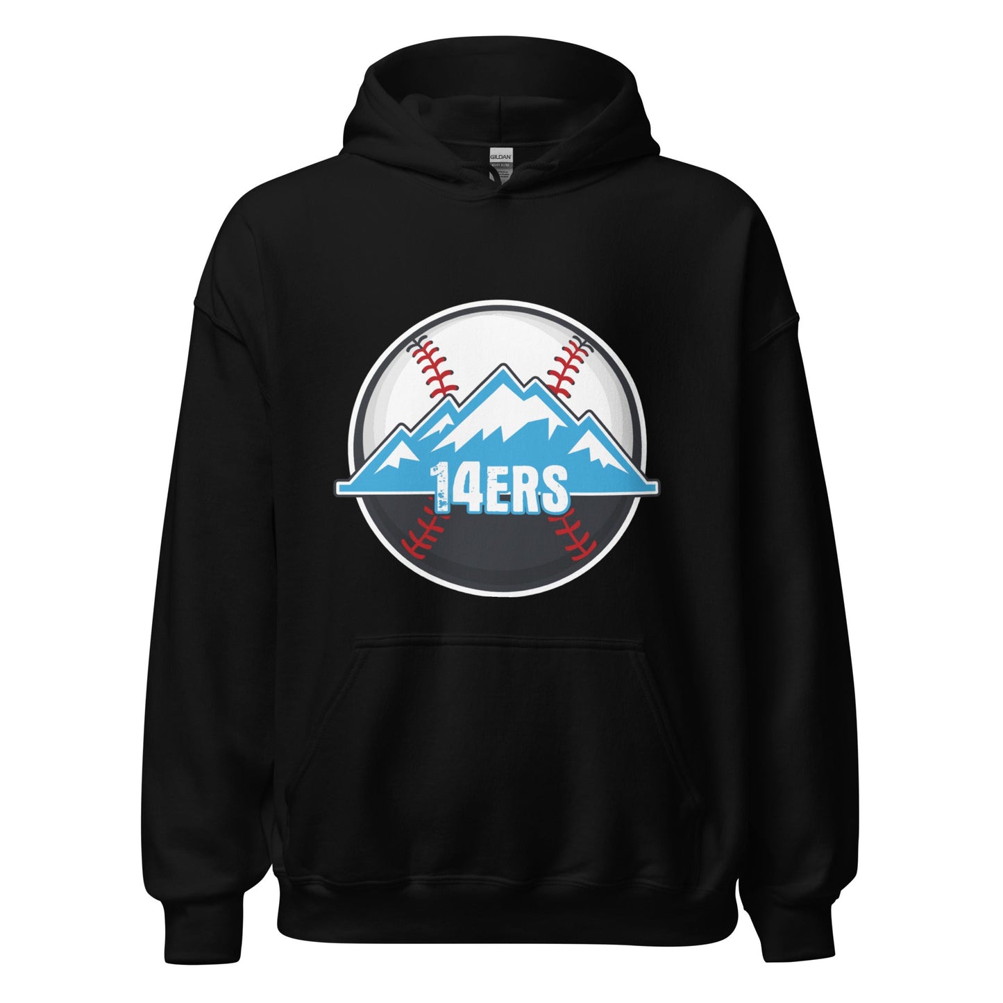 Classic | Hoodie | 14ers Baseball | Athletics Logo