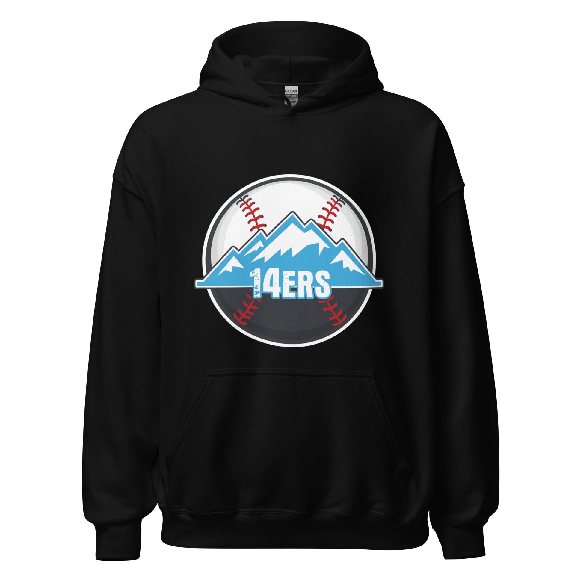Classic | Hoodie | 14ers Baseball | Athletics Logo