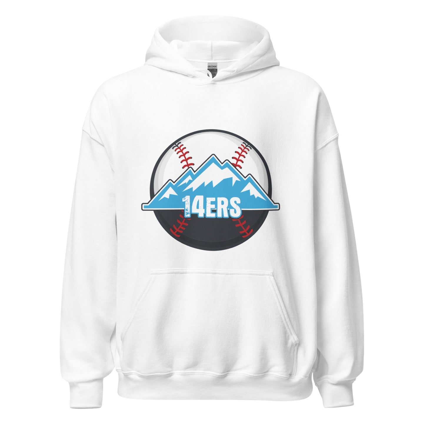 Classic | Hoodie | 14ers Baseball | Athletics Logo