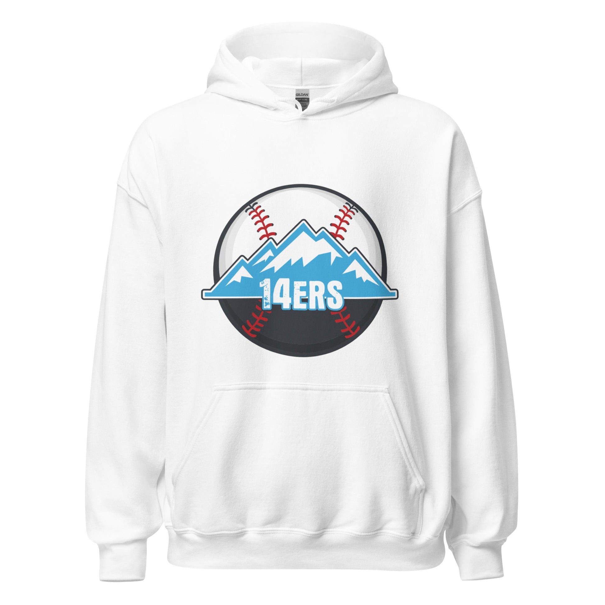 Classic | Hoodie | 14ers Baseball | Athletics Logo