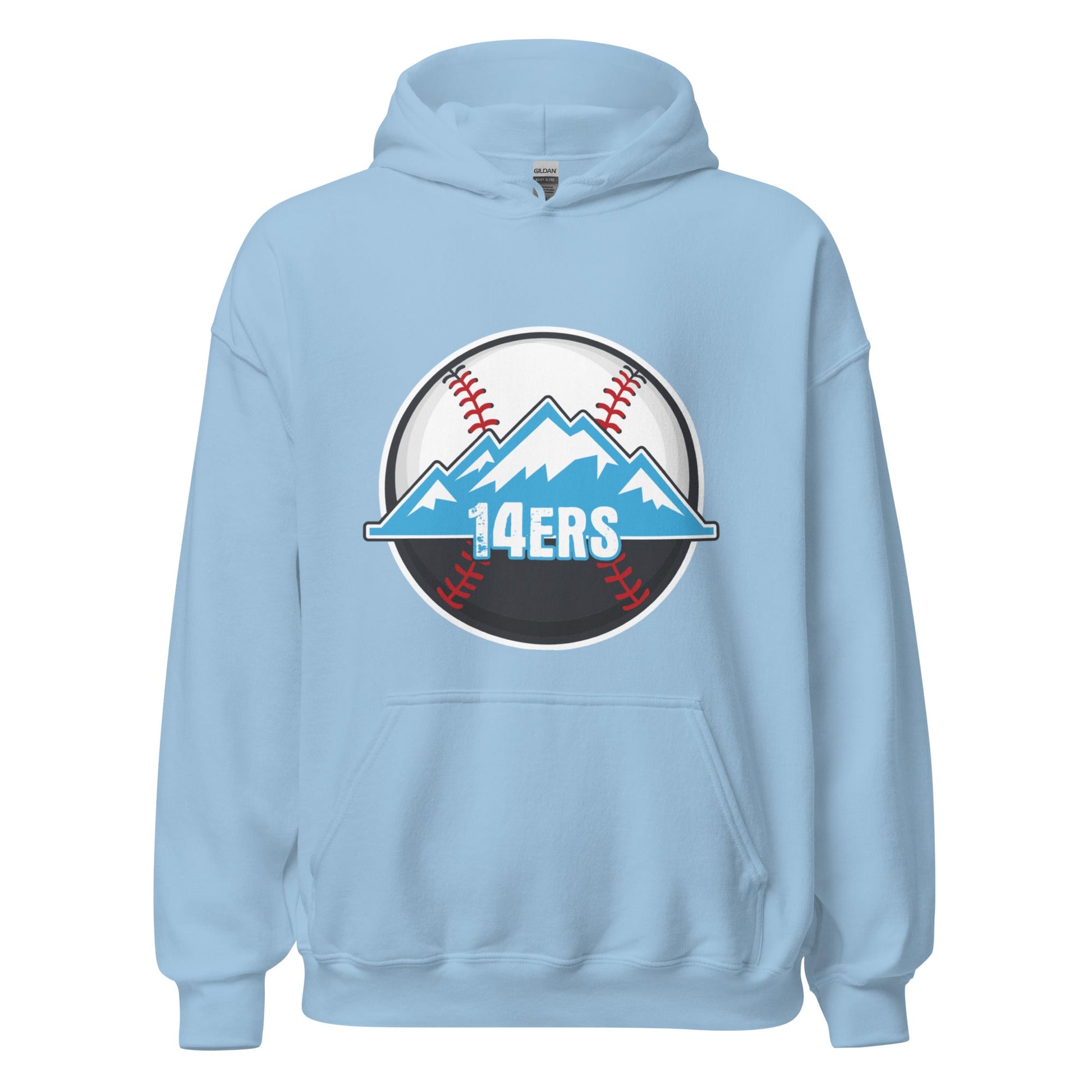 Classic | Hoodie | 14ers Baseball | Athletics Logo