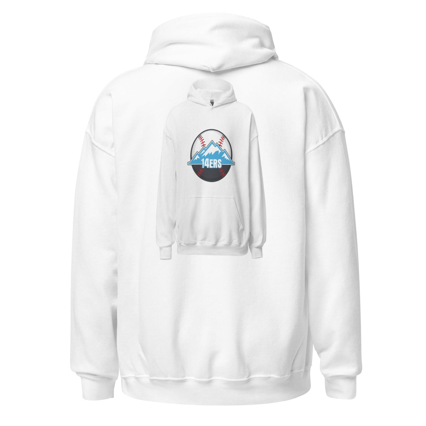 Classic | Hoodie | 14ers Baseball | Athletics Logo