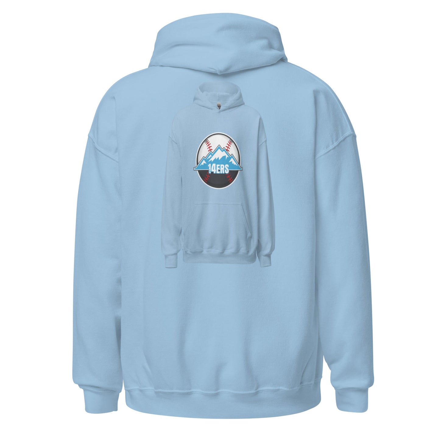 Classic | Hoodie | 14ers Baseball | Athletics Logo