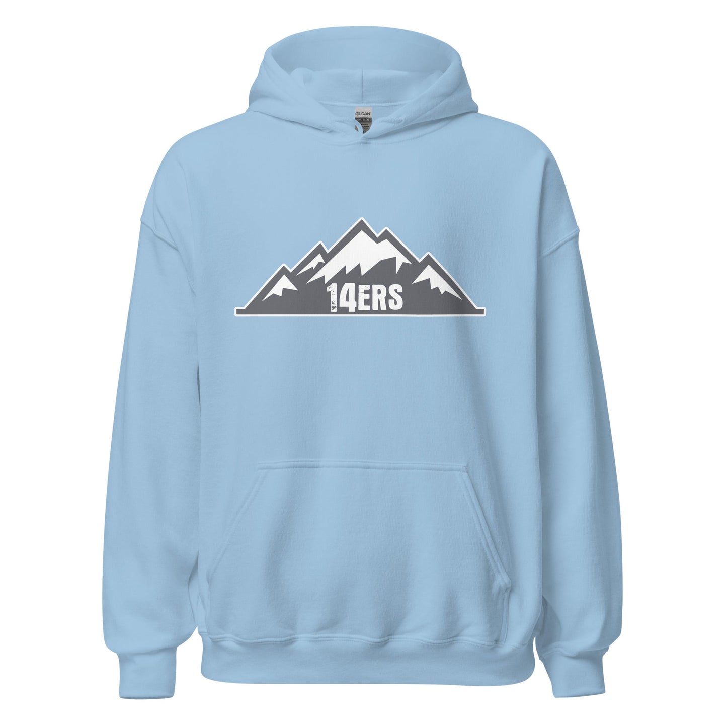 Classic | Hoodie | 14ers Baseball | Grey Logo