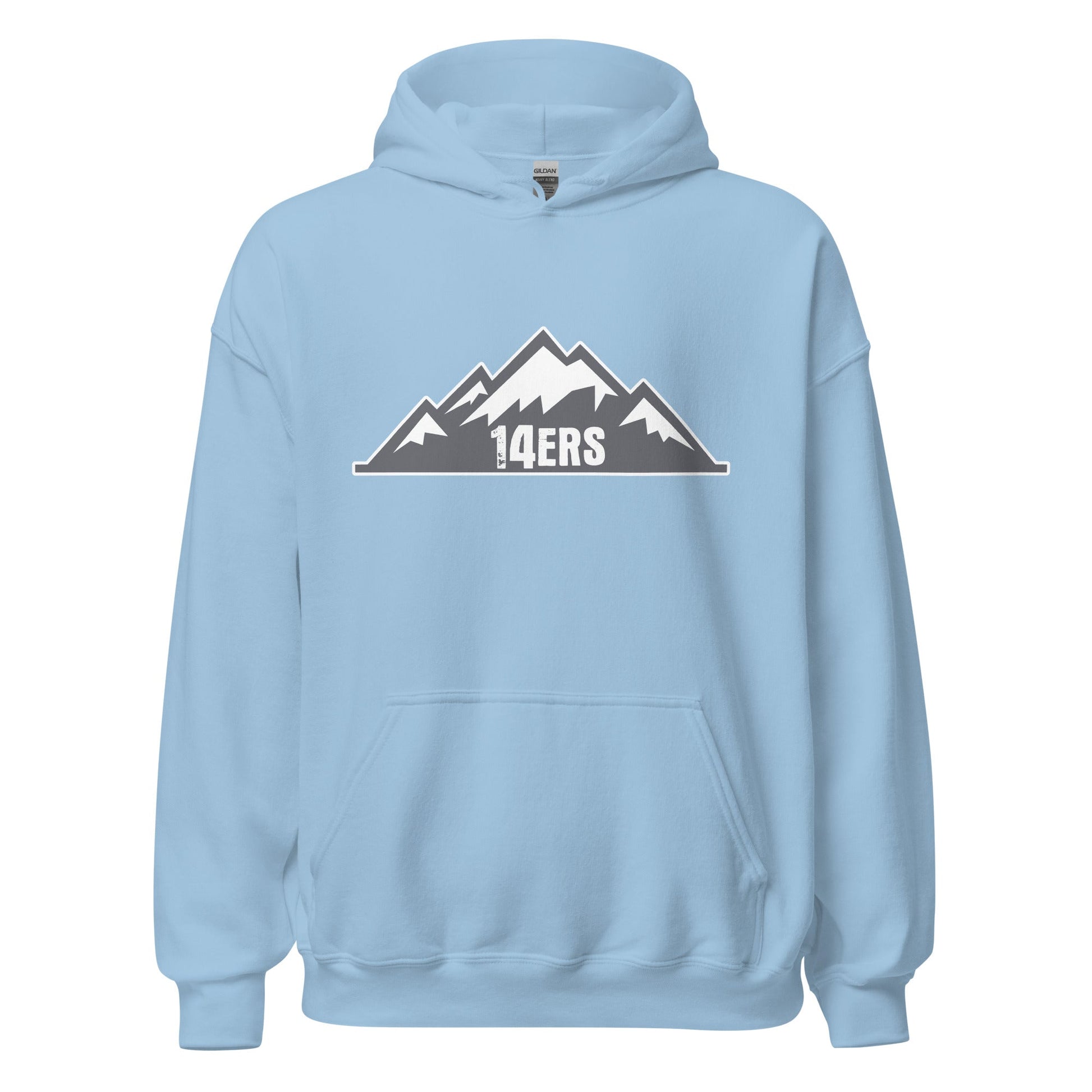 Classic | Hoodie | 14ers Baseball | Grey Logo