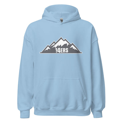 Classic | Hoodie | 14ers Baseball | Grey Logo