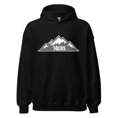 Classic | Hoodie | 14ers Baseball | Grey Logo