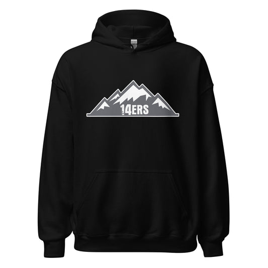 Classic | Hoodie | 14ers Baseball | Grey Logo