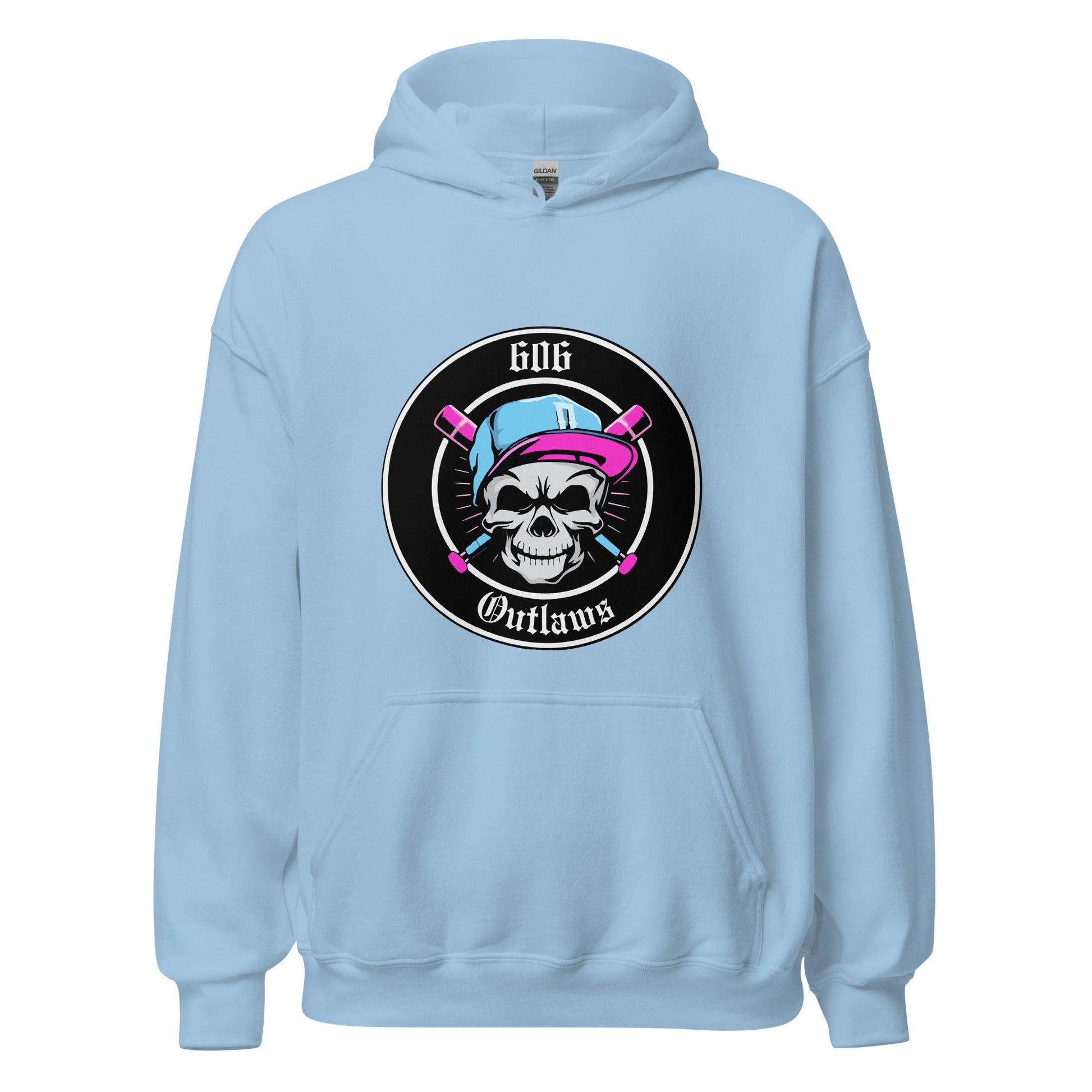 Classic | Hoodie | 606 Outlaws Baseball | Badge Logo