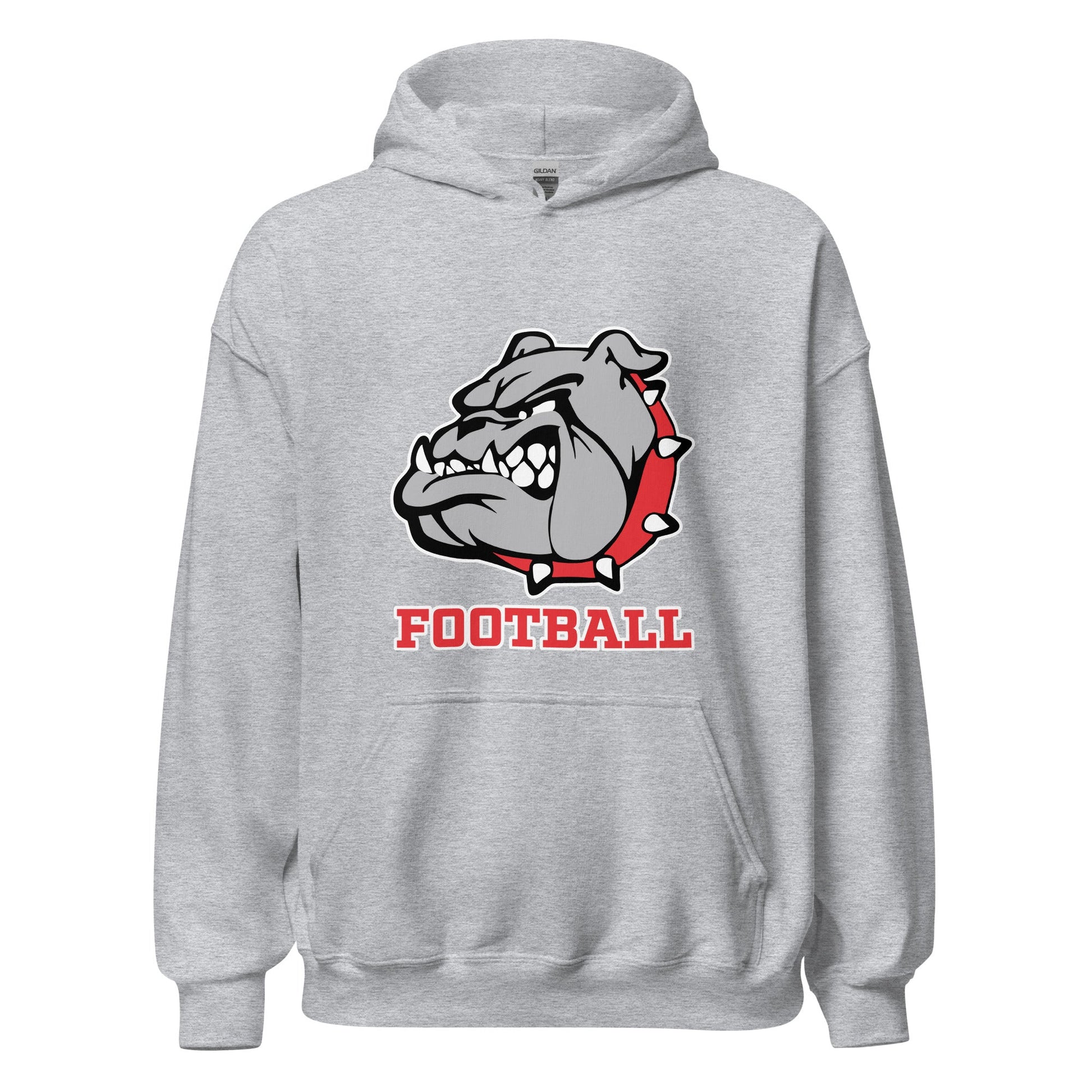 Classic | Hoodie | 6th Grade Bulldogs Team | Football Logo