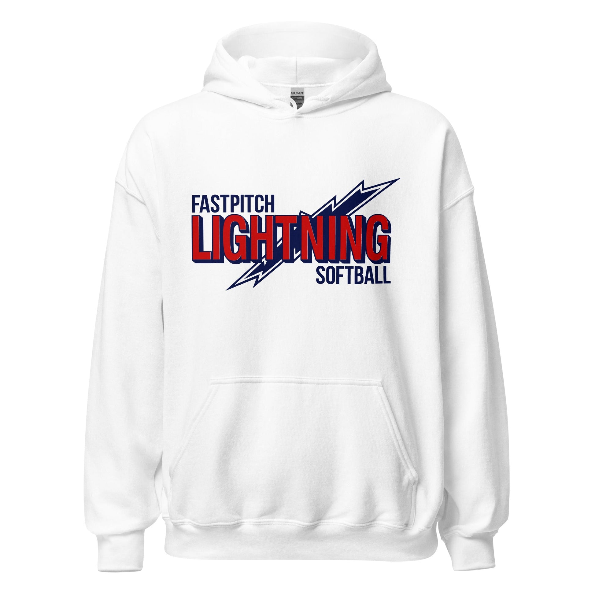 Classic | Hoodie | Amherst Lightning Softball | Lightning Logo