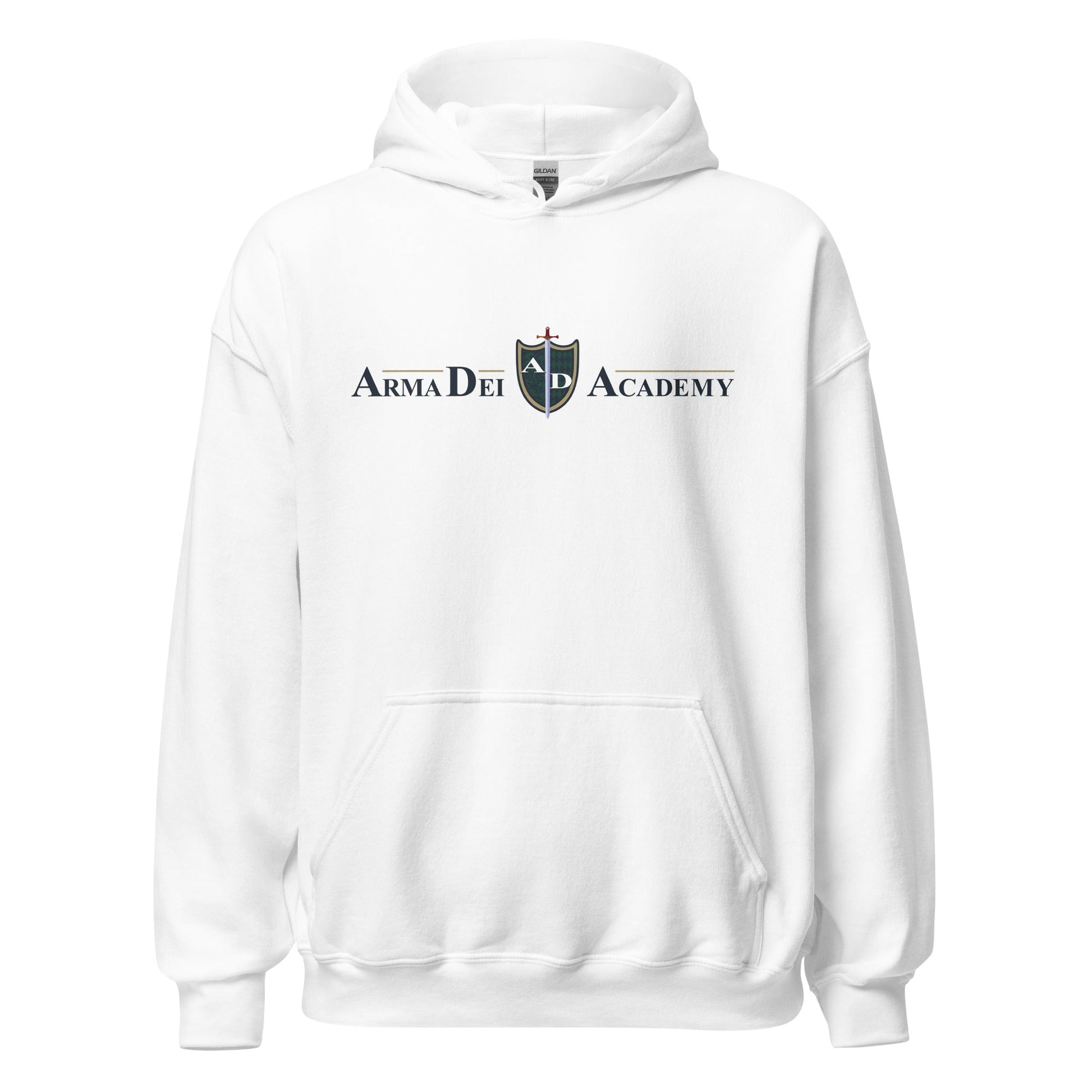 Classic | Hoodie | Arma Dei Academy | Text Shield Logo
