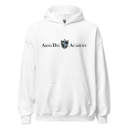 Classic | Hoodie | Arma Dei Academy | Text Shield Logo