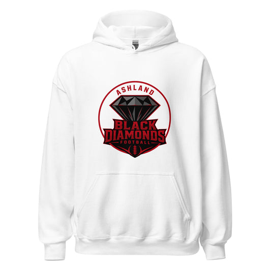 Classic | Hoodie | Ashland Black Diamonds | Badge Logo