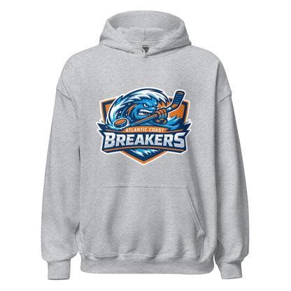 Classic | Hoodie | Atlantic Coast Breakers Hockey | Mascot Shield Logo