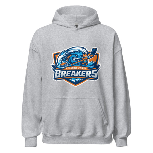 Classic | Hoodie | Atlantic Coast Breakers Hockey | Mascot Shield Logo