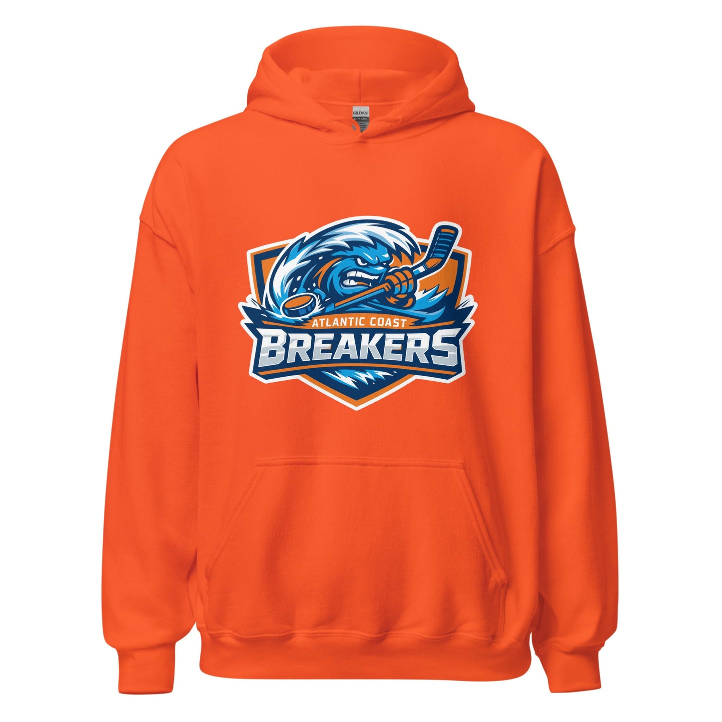 Classic | Hoodie | Atlantic Coast Breakers Hockey | Mascot Shield Logo