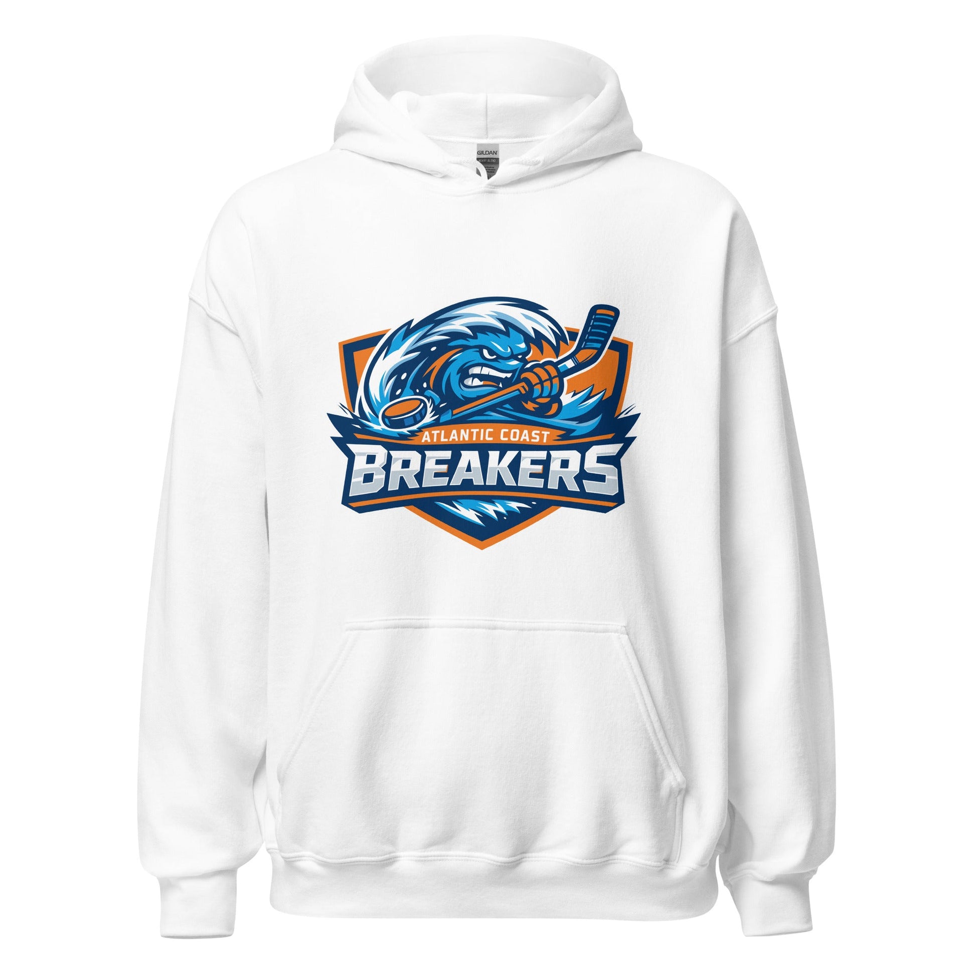 Classic | Hoodie | Atlantic Coast Breakers Hockey | Mascot Shield Logo
