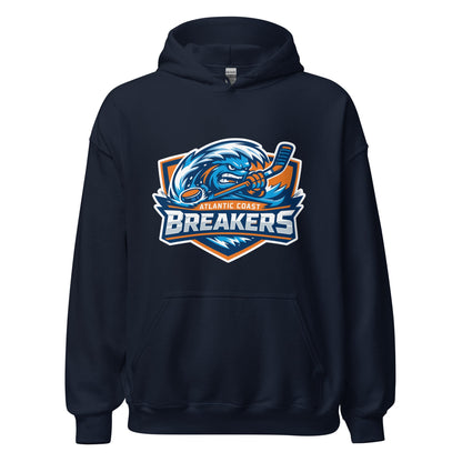 Classic | Hoodie | Atlantic Coast Breakers Hockey | Mascot Shield Logo