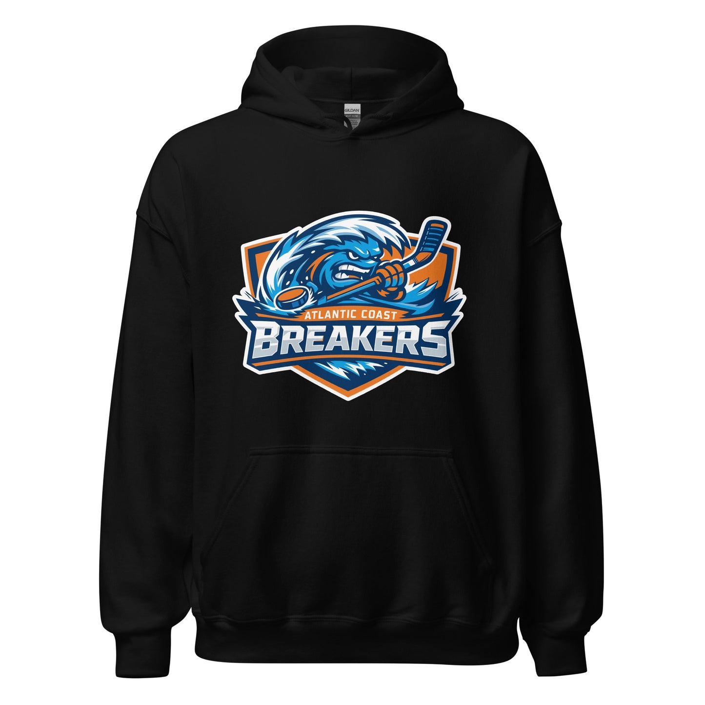 Classic | Hoodie | Atlantic Coast Breakers Hockey | Mascot Shield Logo
