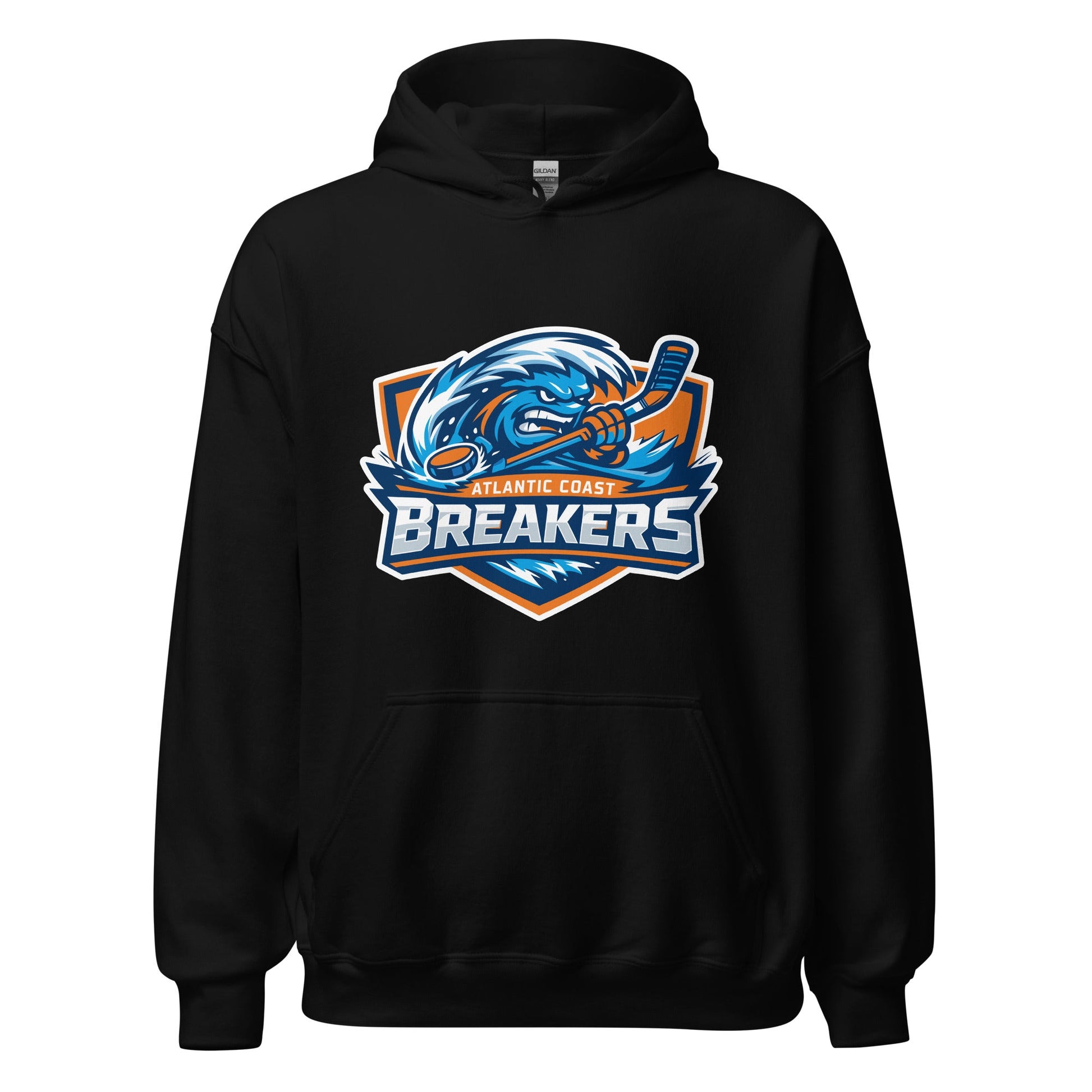 Classic | Hoodie | Atlantic Coast Breakers Hockey | Mascot Shield Logo