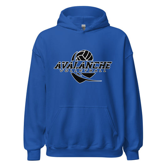 Classic | Hoodie | Avalanche Volleyball Club | Crest Logo