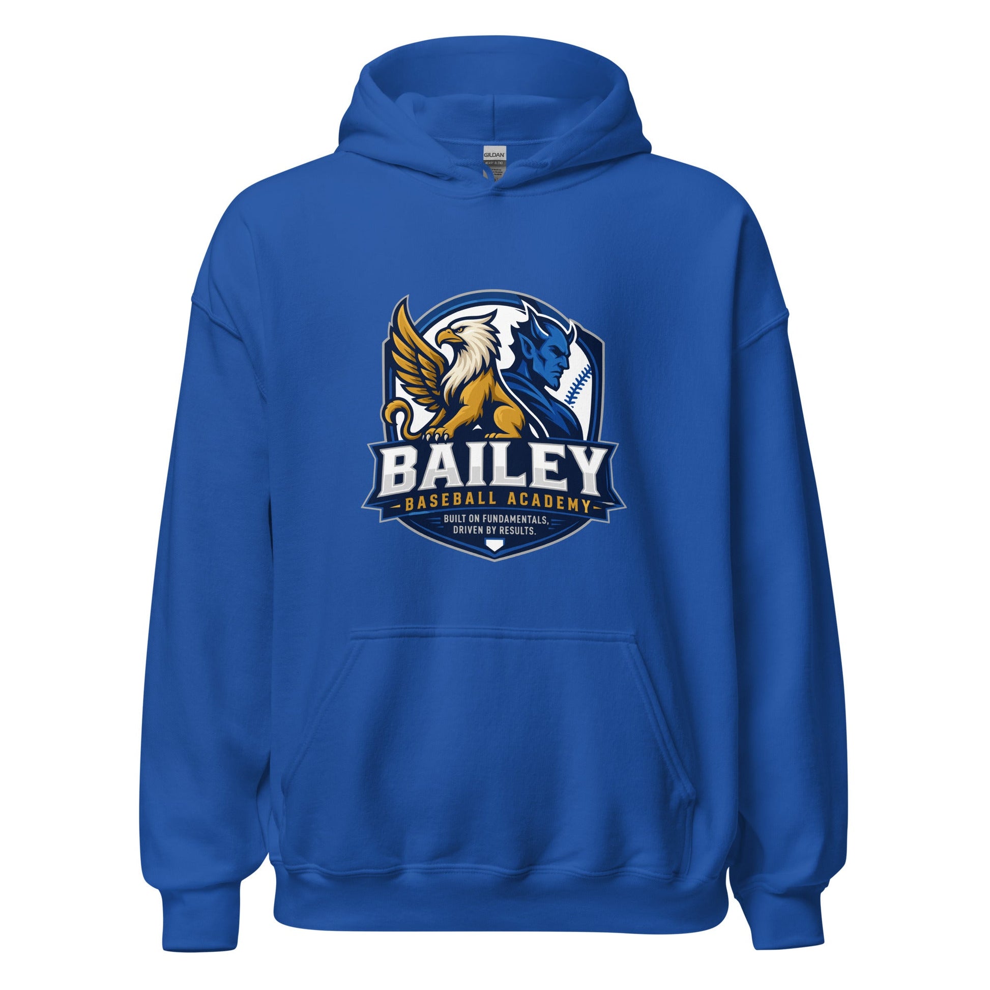 Classic | Hoodie | Bailey Baseball Academy | Shield Logo