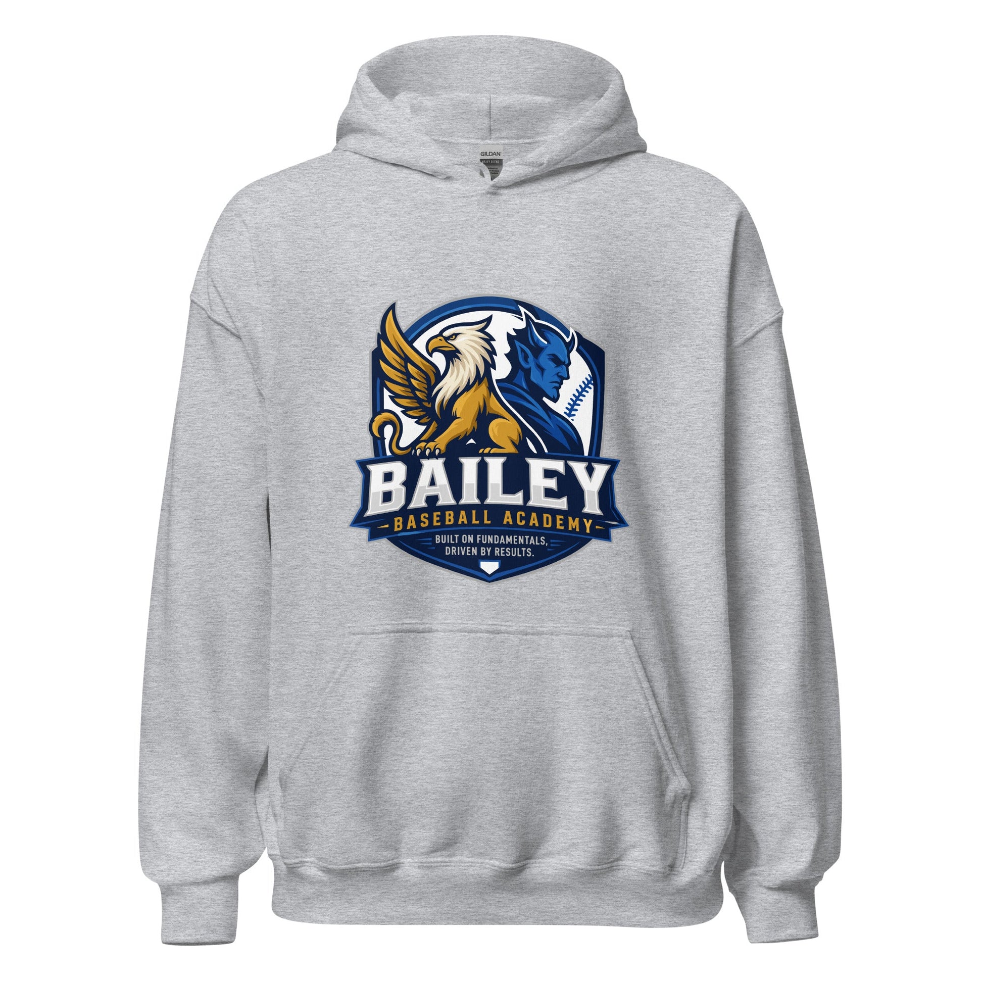 Classic | Hoodie | Bailey Baseball Academy | Shield Logo