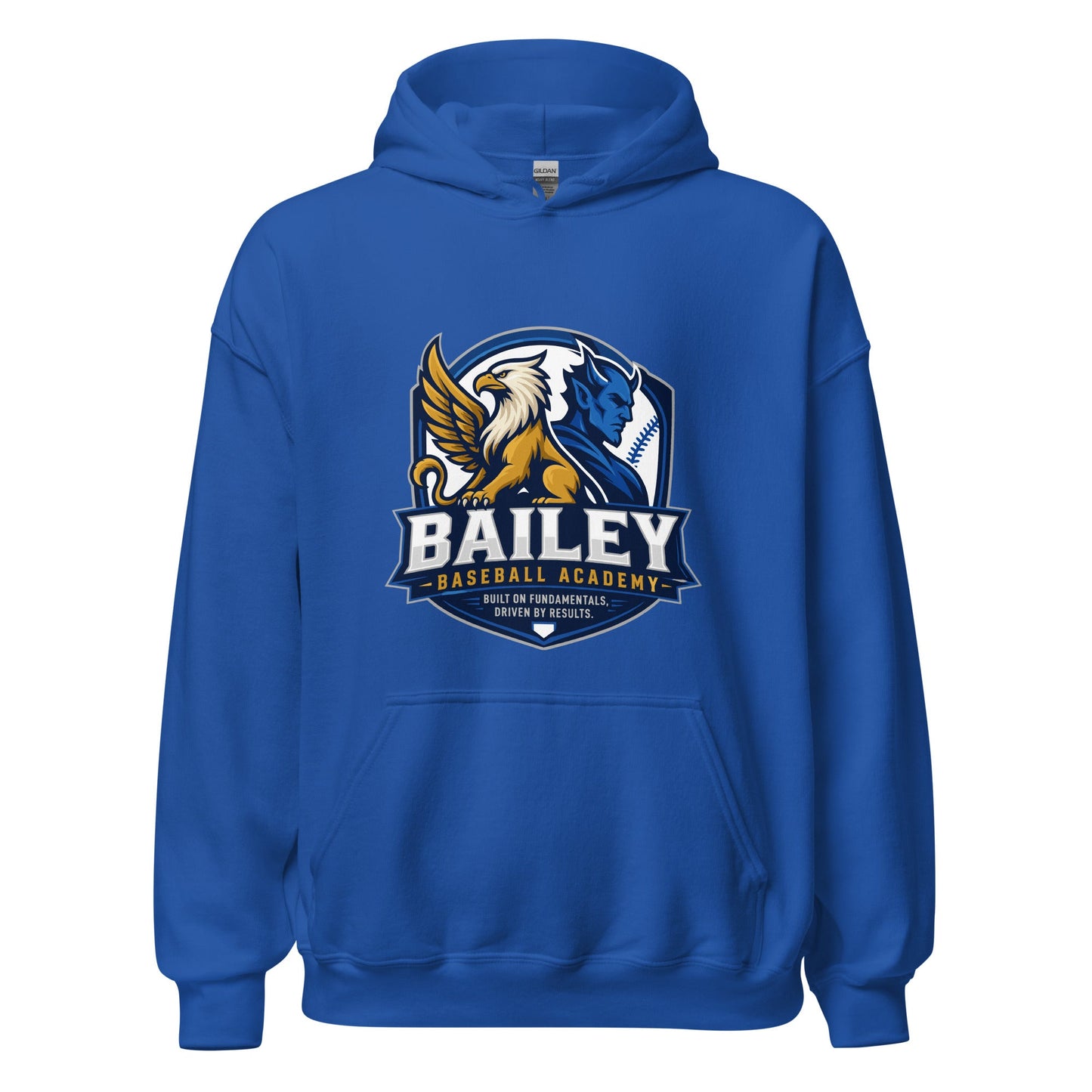 Classic | Hoodie | Bailey Baseball Academy | Shield Logo