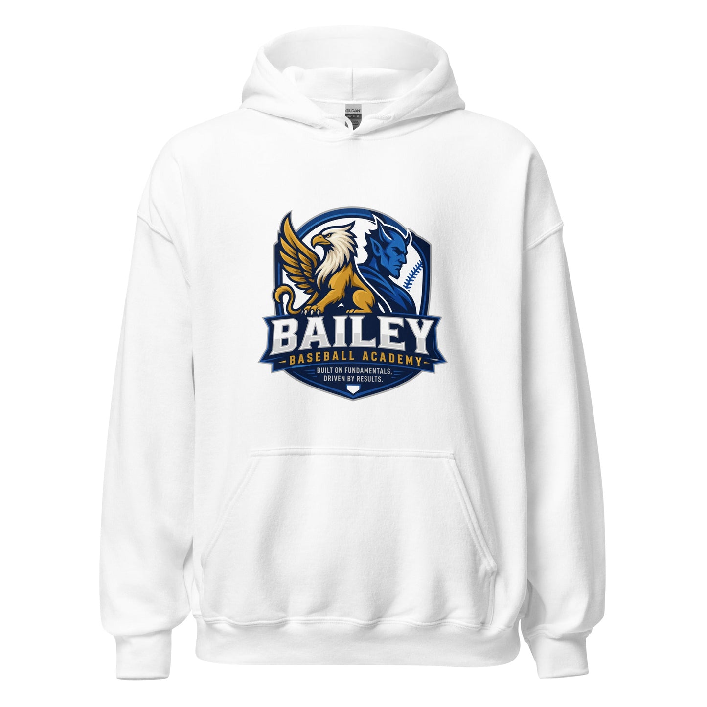 Classic | Hoodie | Bailey Baseball Academy | Shield Logo