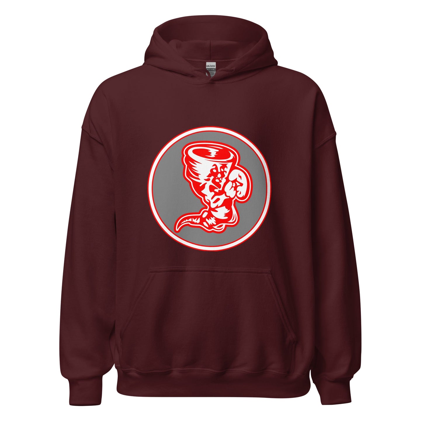 Classic | Hoodie | Bay High Softball | Badge Logo