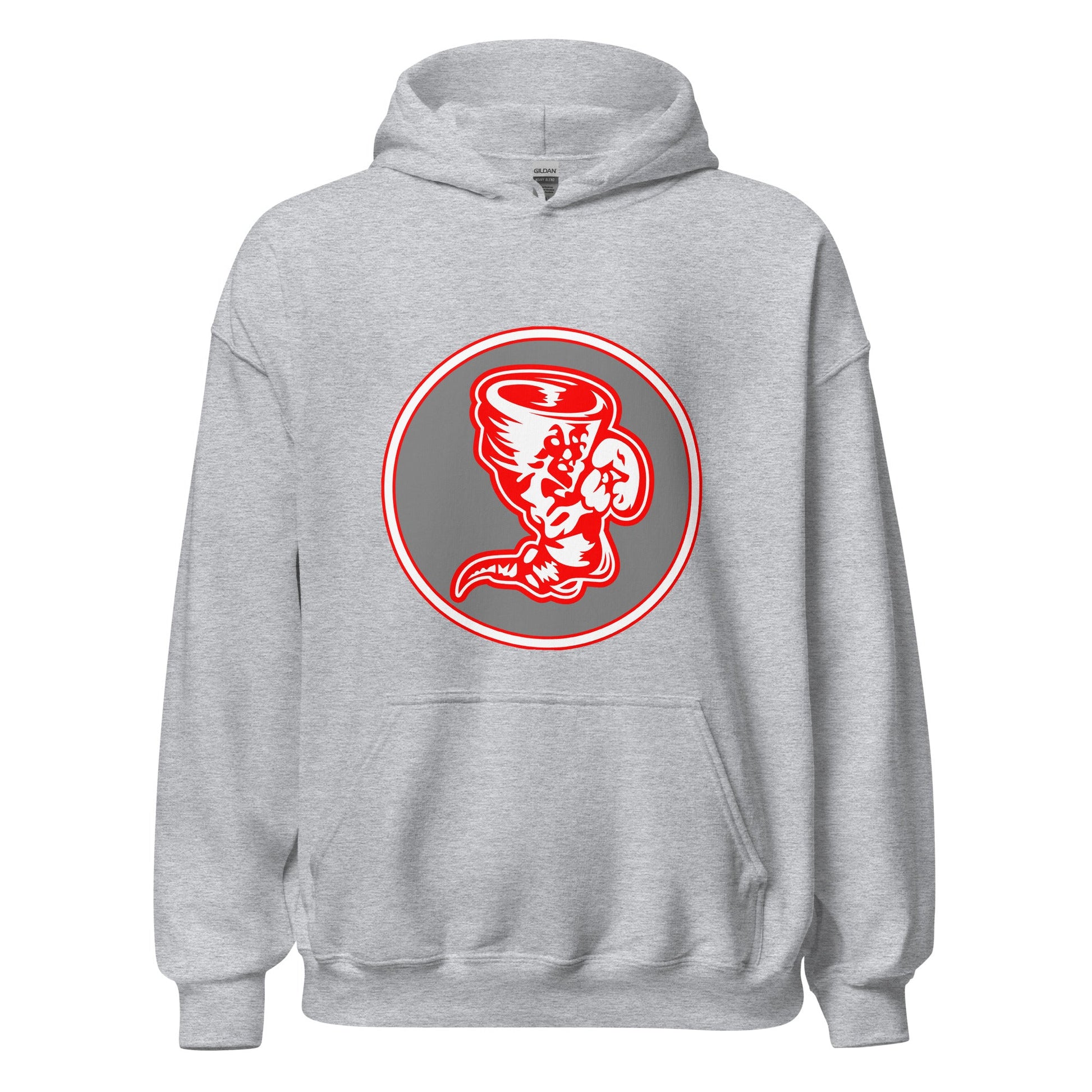 Classic | Hoodie | Bay High Softball | Badge Logo