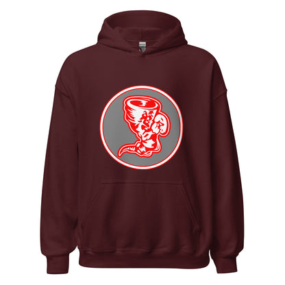 Classic | Hoodie | Bay High Softball | Badge Logo