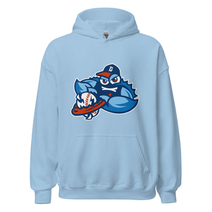 Classic | Hoodie | Bellport BlueClaws | Mascot Logo