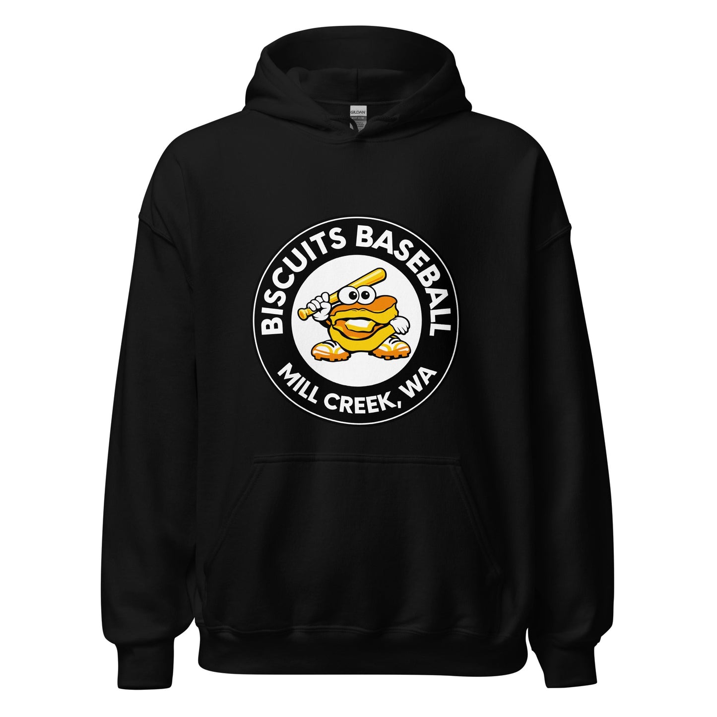 Classic | Hoodie | Biscuits Baseball MCLL | Mascot Logo