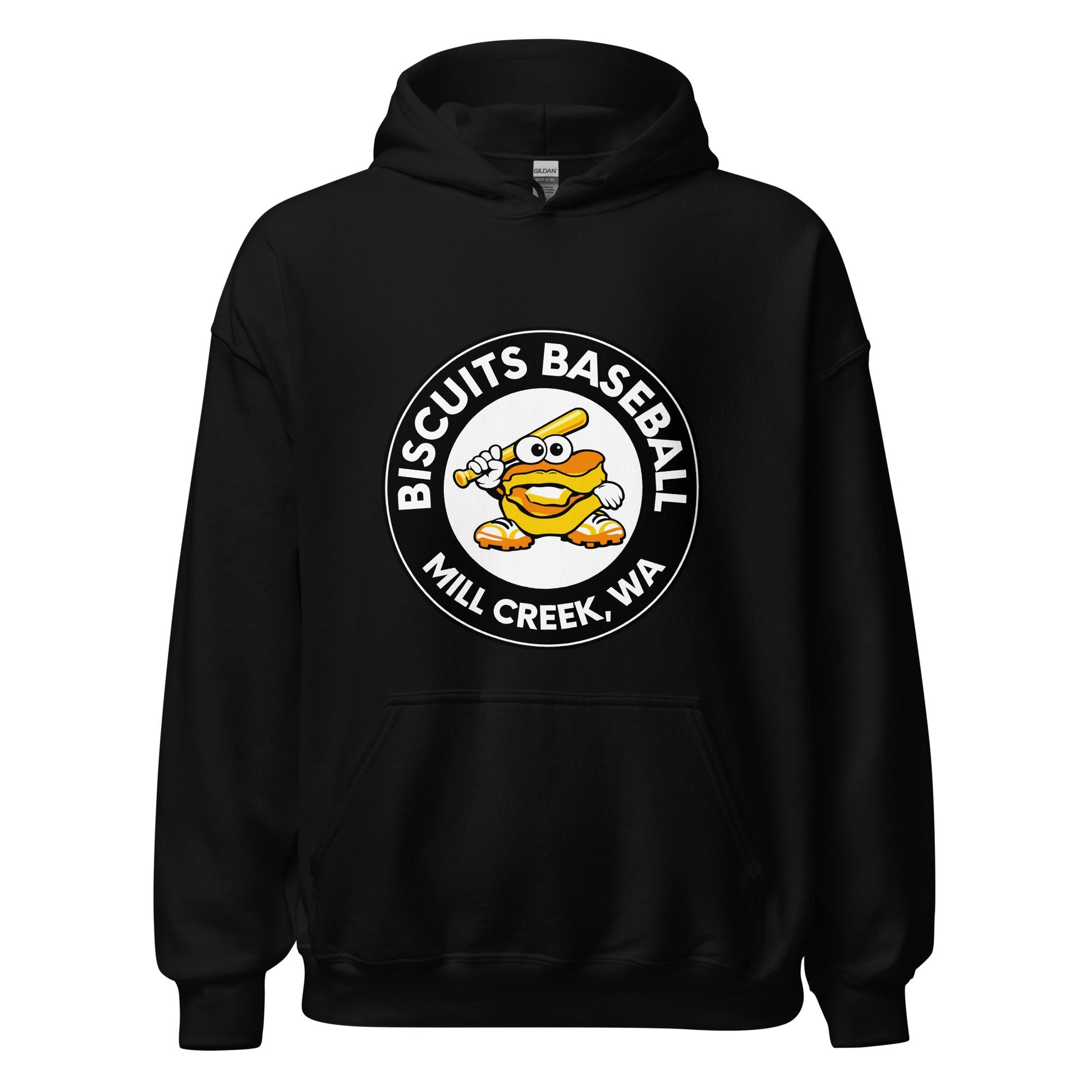 Classic | Hoodie | Biscuits Baseball MCLL | Mascot Logo
