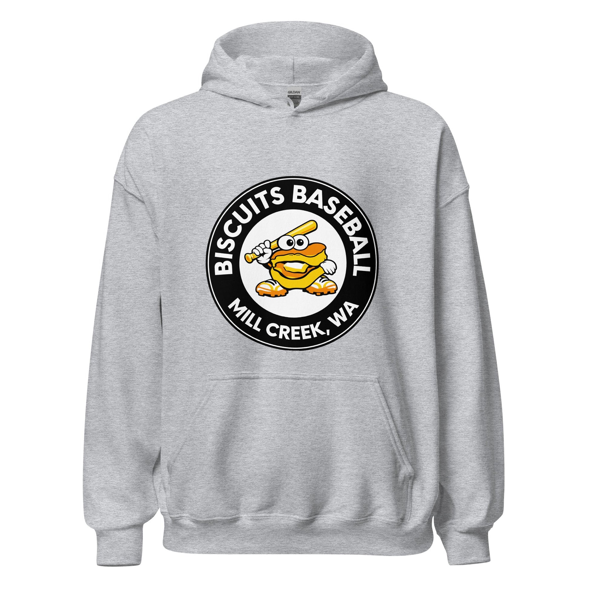 Classic | Hoodie | Biscuits Baseball MCLL | Mascot Logo