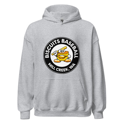 Classic | Hoodie | Biscuits Baseball MCLL | Mascot Logo