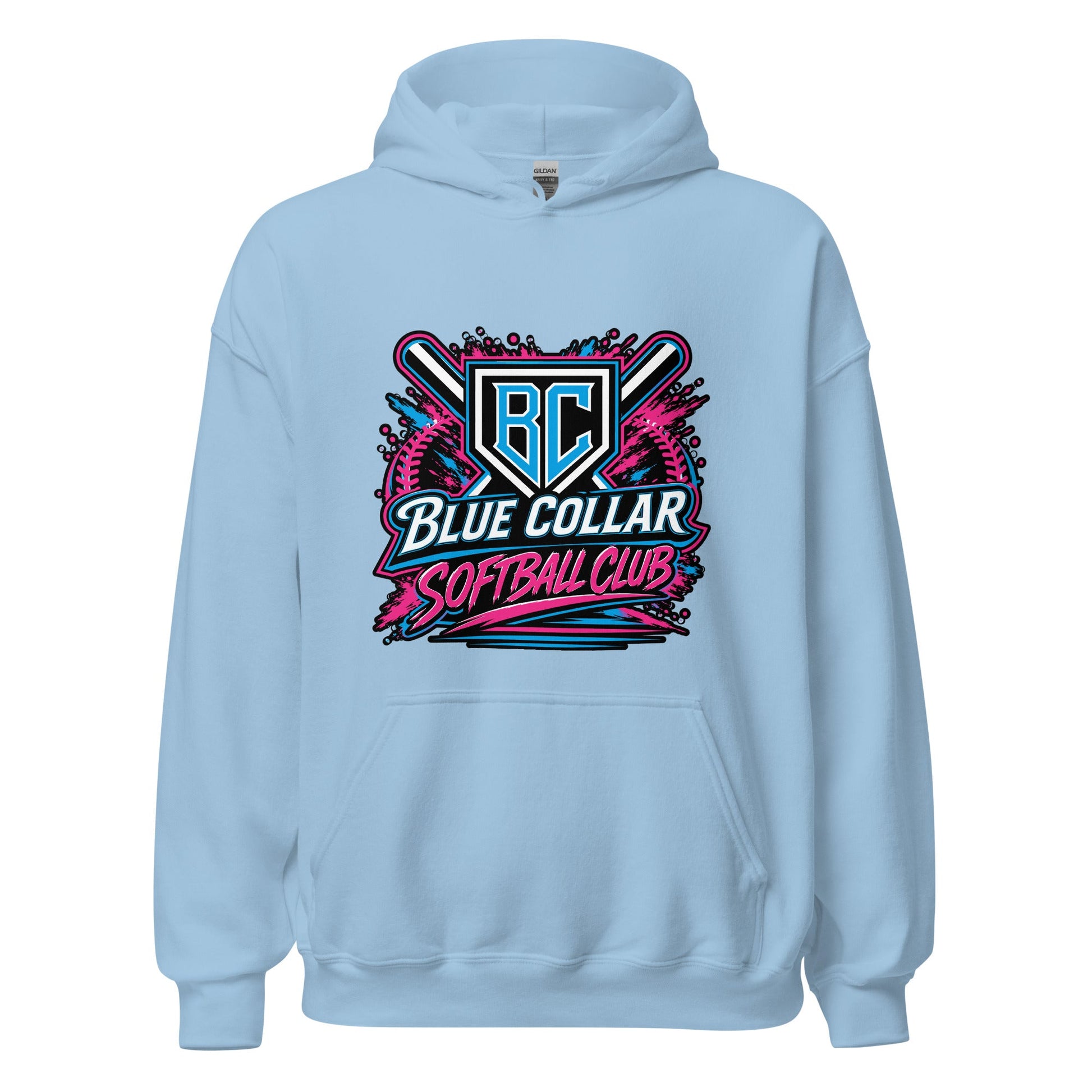 Classic | Hoodie | Blue Collar Softball 2034 | Athletics Logo
