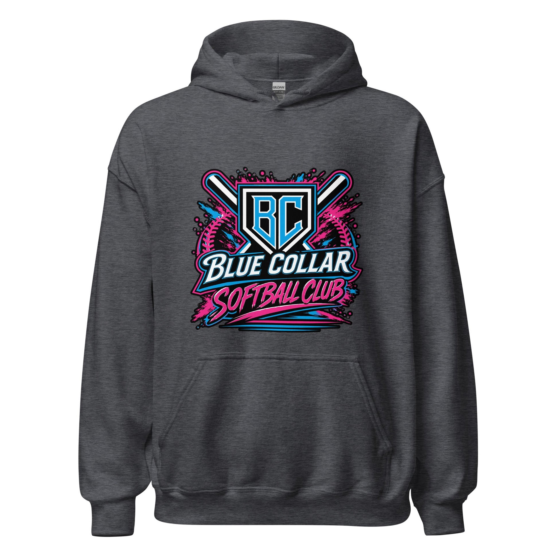 Classic | Hoodie | Blue Collar Softball 2034 | Athletics Logo