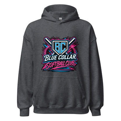 Classic | Hoodie | Blue Collar Softball 2034 | Athletics Logo