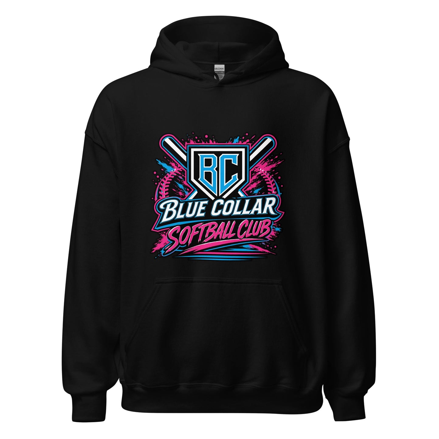 Classic | Hoodie | Blue Collar Softball 2034 | Athletics Logo