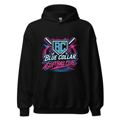 Classic | Hoodie | Blue Collar Softball 2034 | Athletics Logo