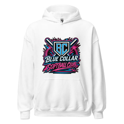 Classic | Hoodie | Blue Collar Softball 2034 | Athletics Logo
