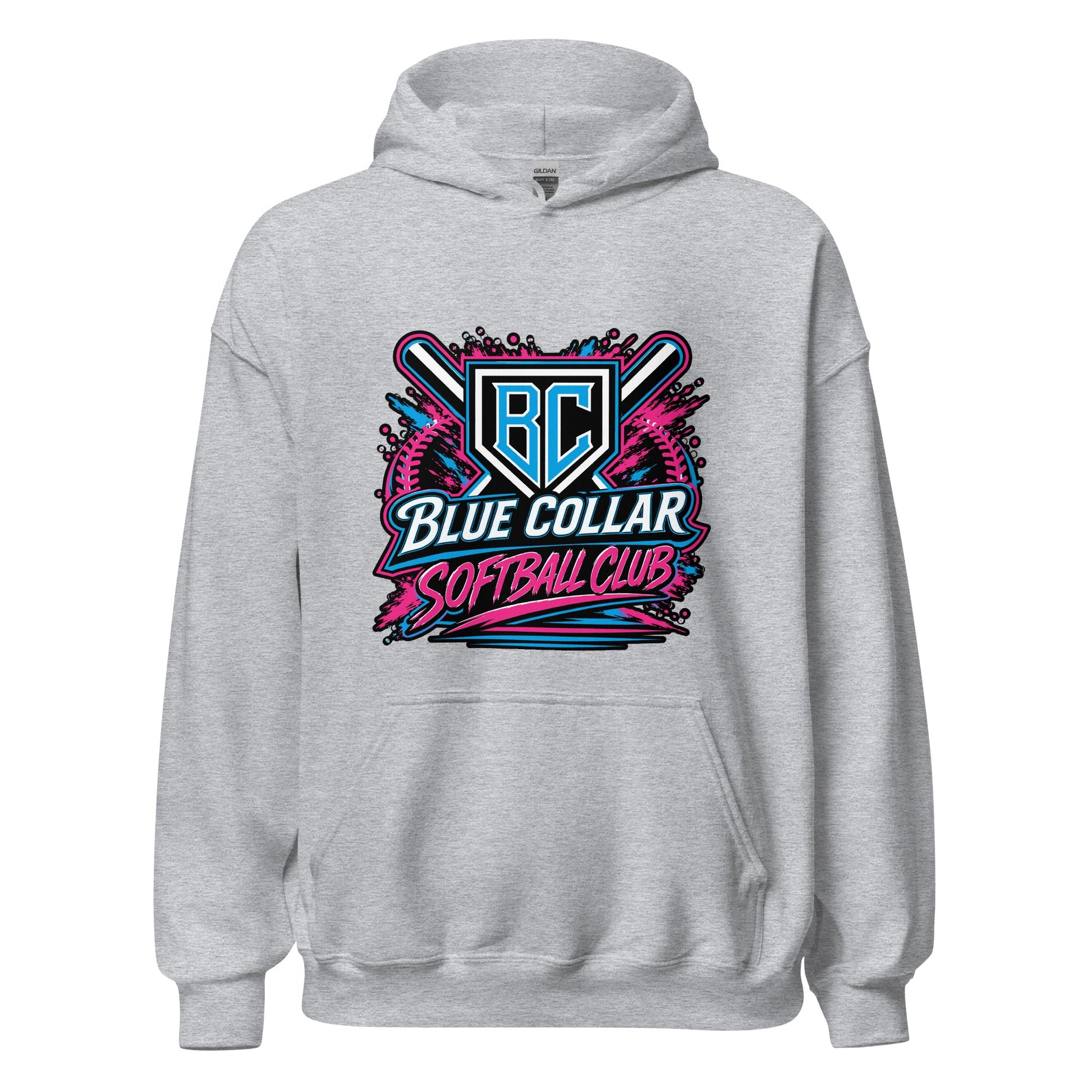 Classic | Hoodie | Blue Collar Softball 2034 | Athletics Logo