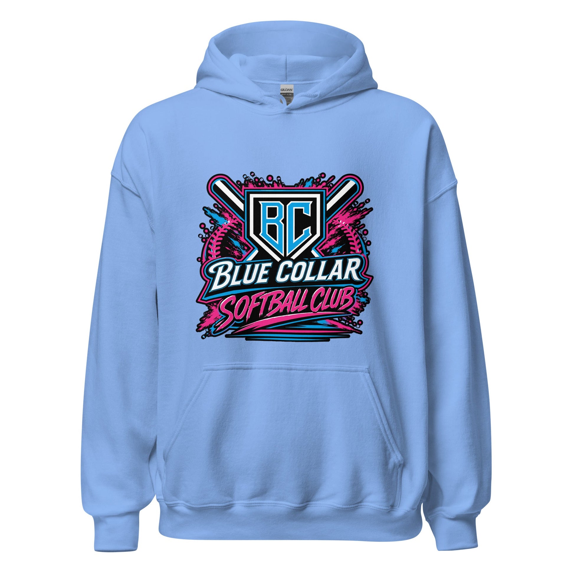 Classic | Hoodie | Blue Collar Softball 2034 | Athletics Logo
